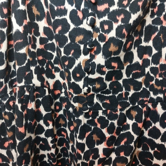 Who What Wear Square Neck Puff Sleeves Ruffle Dress Size XL Date Office Boho - Picture 5 of 12